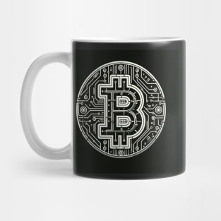 Cryptographic Core: The Essence of Bitcoin Mug